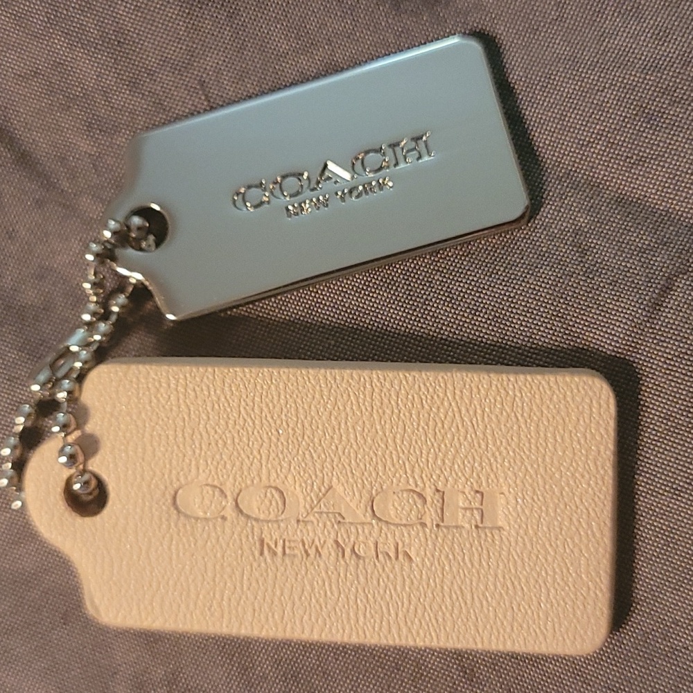 Coach hang tags